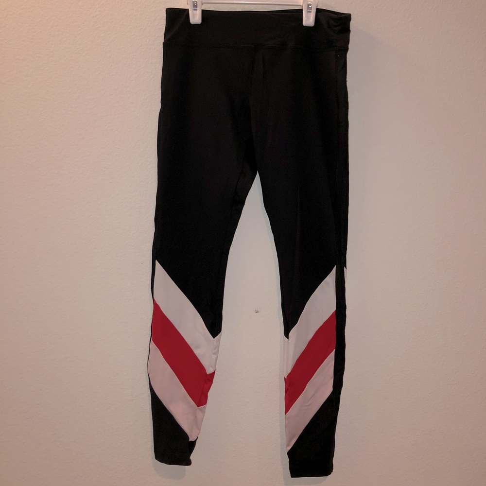 Forever 21 Leggings with Red/white/pink detail